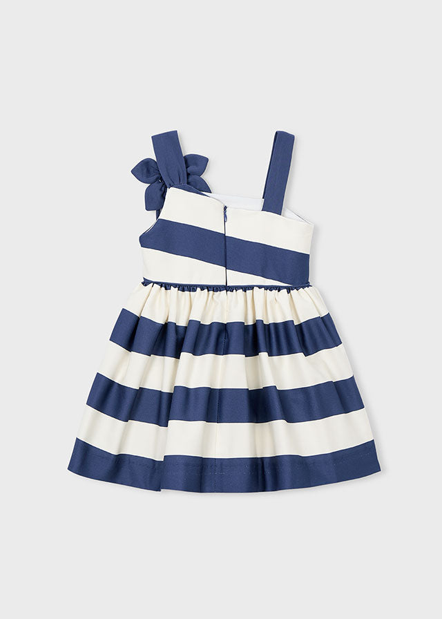 Vestido florido assimétrico - mayoral - Mini Menina - SS26-3924
