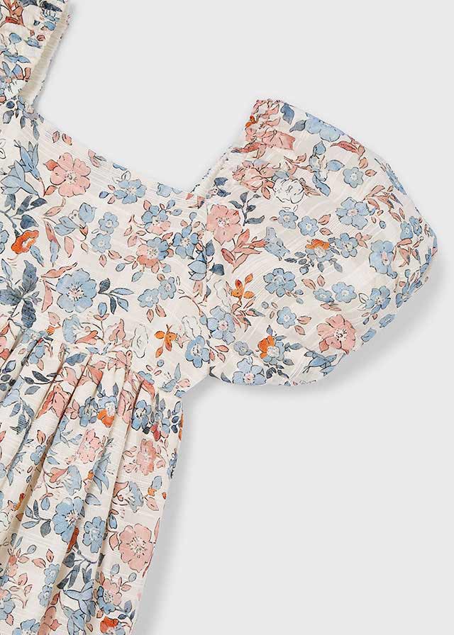 Vestido estampado - mayoral - Mini Menina - SS26-3928