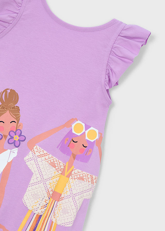 Vestido malha - mayoral - Mini Menina - SS26-3934