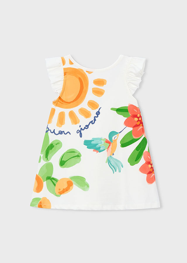 Vestido malha - mayoral - Mini Menina - SS26-3934