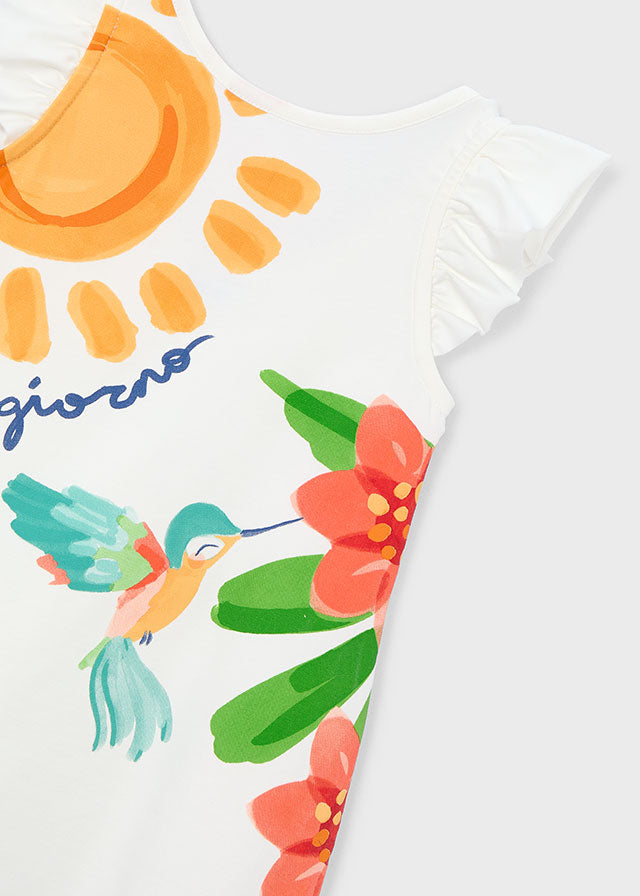 Vestido malha - mayoral - Mini Menina - SS26-3934