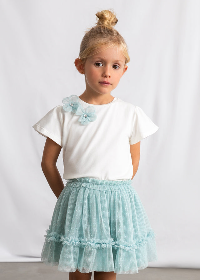 Conj.saia tule - mayoral - Mini Menina - SS26-3946
