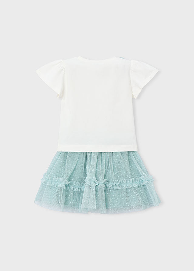Conj.saia tule - mayoral - Mini Menina - SS26-3946