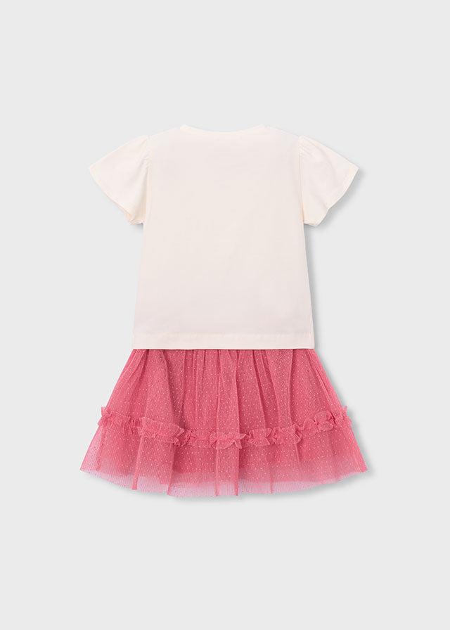 Conj.saia tule - mayoral - Mini Menina - SS26-3946
