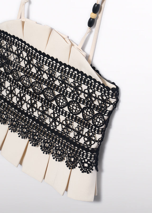 Top alças guipur - Abel & Lula - A&L Mini Menina - SS26-5171