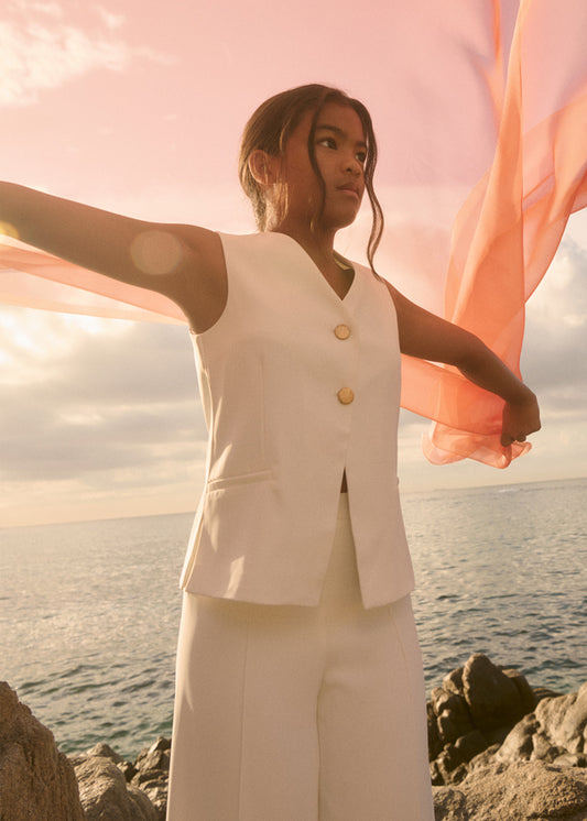 Top crepe - Abel & Lula - A&L Mini Menina - SS26-5176