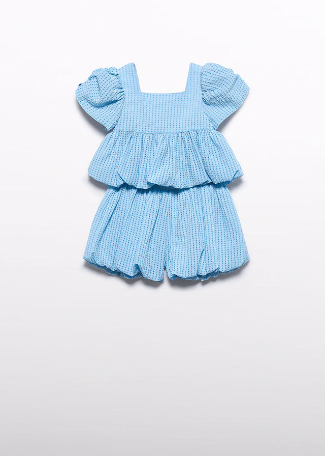 Conj. bermuda vicky - Abel & Lula - A&L Mini Menina - SS26-5208