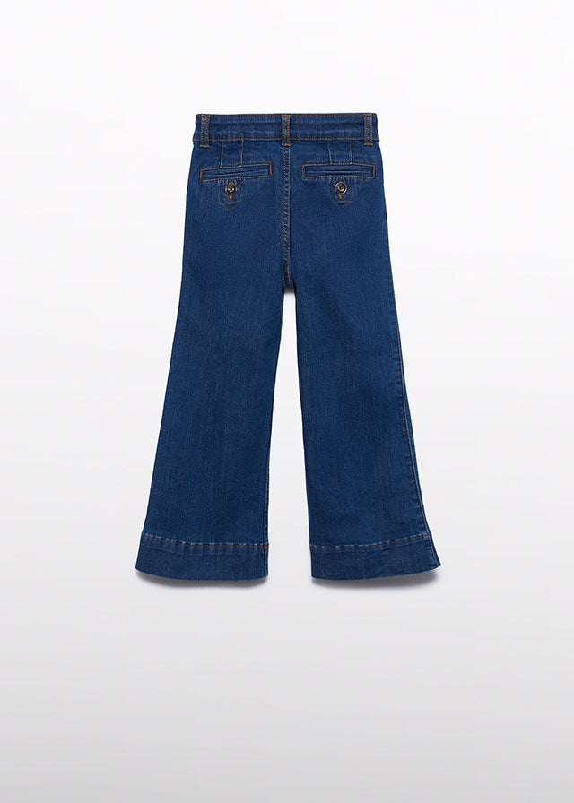 Calça denim bootcut - Abel & Lula - A&L Mini Menina - SS26-5277