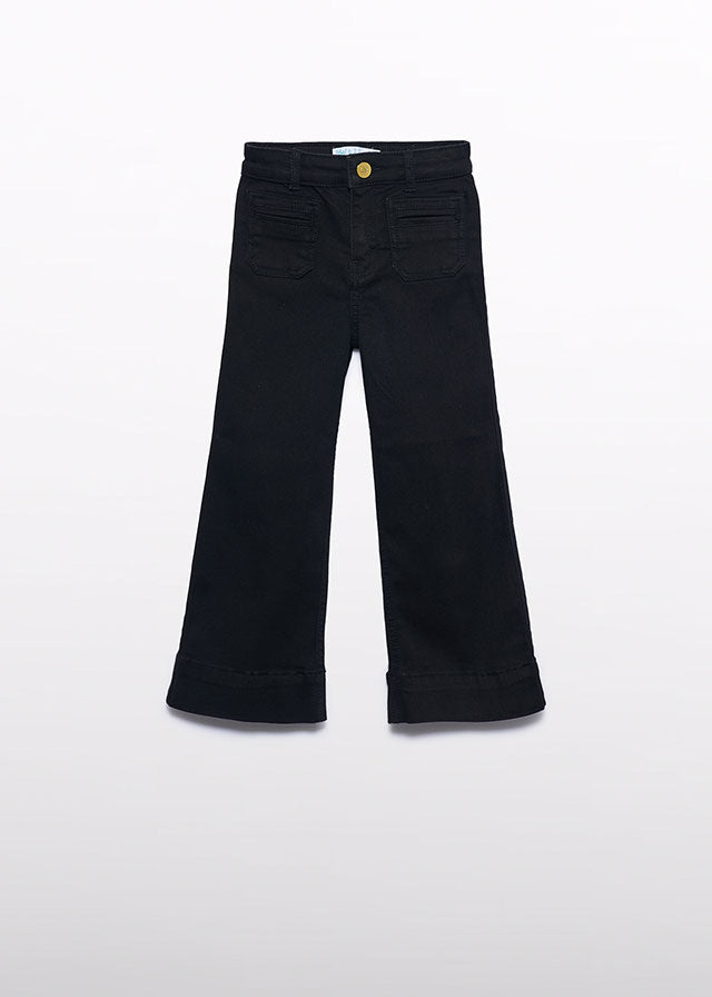 Calça denim bootcut - Abel & Lula - A&L Mini Menina - SS26-5277