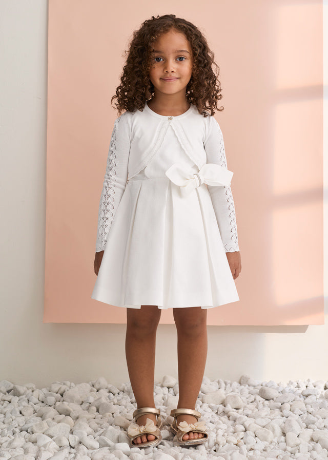 Bolero tricô - Abel & Lula - A&L Mini Menina - SS26-5304