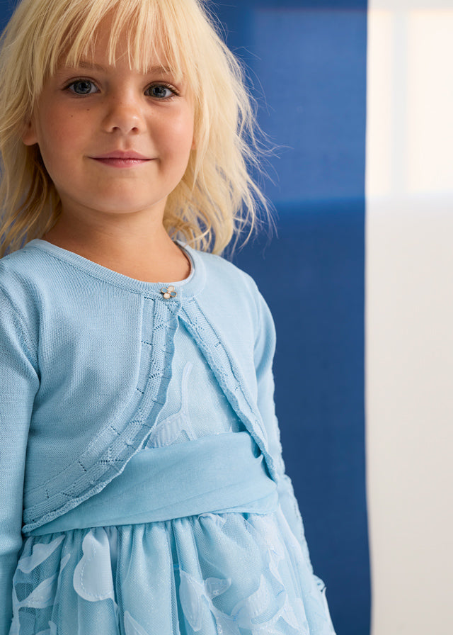 Bolero tricô - Abel & Lula - A&L Mini Menina - SS26-5304