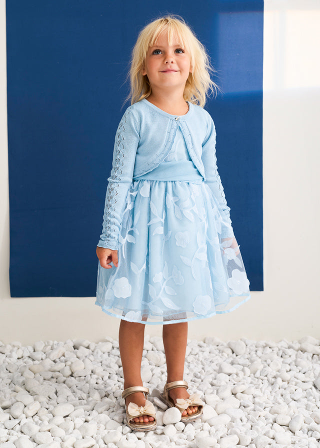 Bolero tricô - Abel & Lula - A&L Mini Menina - SS26-5304