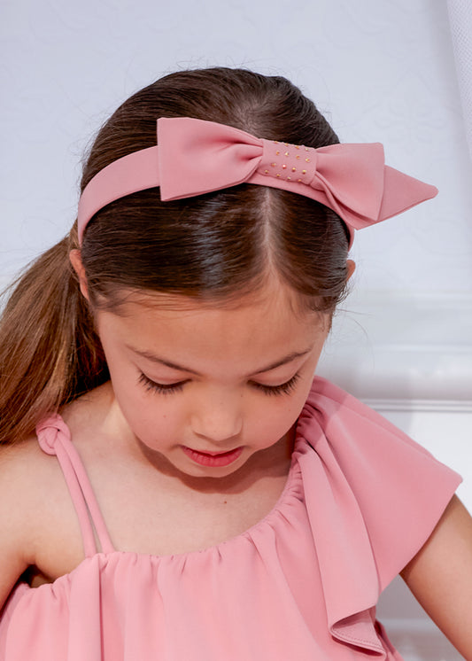 Bandolete laçada crepe - Abel & Lula - A&L Mini Menina - SS26-5473