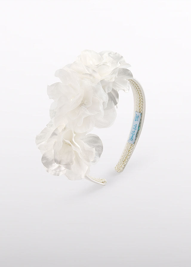 Bandolete mikado flores - Abel & Lula - A&L Mini Menina - SS26-5474