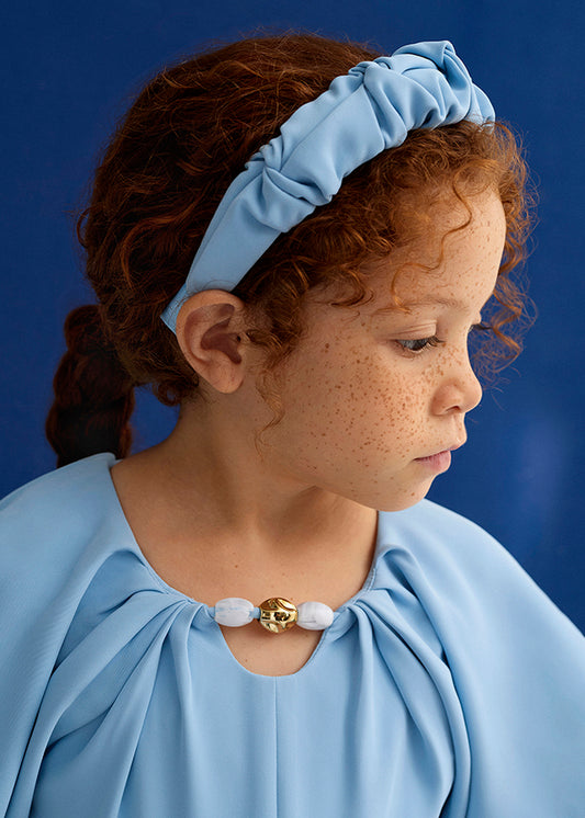 Bandolete crepe - Abel & Lula - A&L Mini Menina - SS26-5476