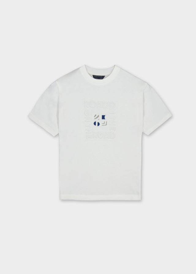 T´shirt embossed formal - mayoral - Menino - SS26-6031
