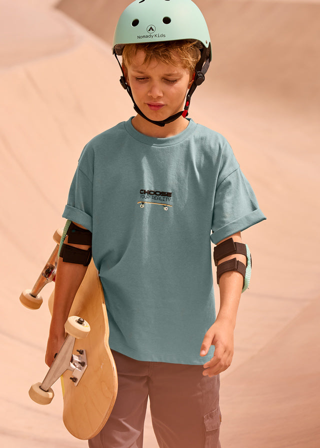 T´shirt back print - mayoral - Menino - SS26-6036
