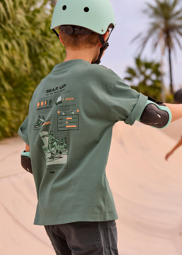 T´shirt back print - mayoral - Menino - SS26-6036