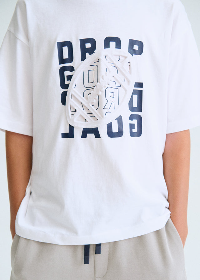 T´shirt embossed - mayoral - Menino - SS26-6037