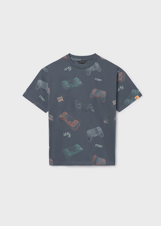 Camiseta estampada - mayoral - Menino - SS26-6038