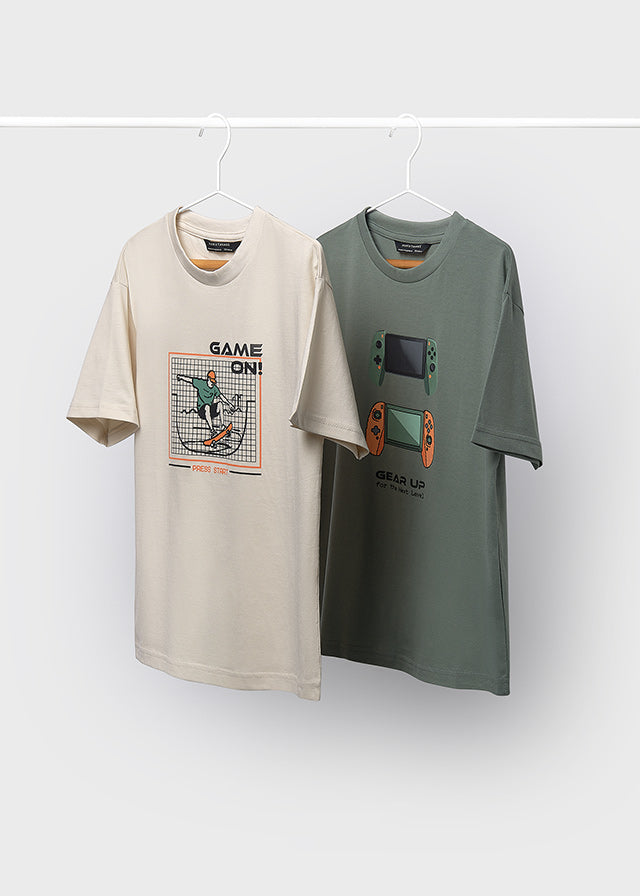 Pack 2 camisetas m/curta - mayoral - Menino - SS26-6040