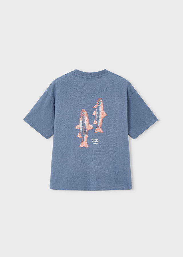 Camiseta m/curta peixes - mayoral - boston Kids - SS26-6042