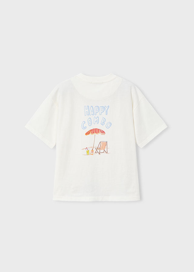 T´shirt "happy combo" - mayoral - boston Kids - SS26-6043