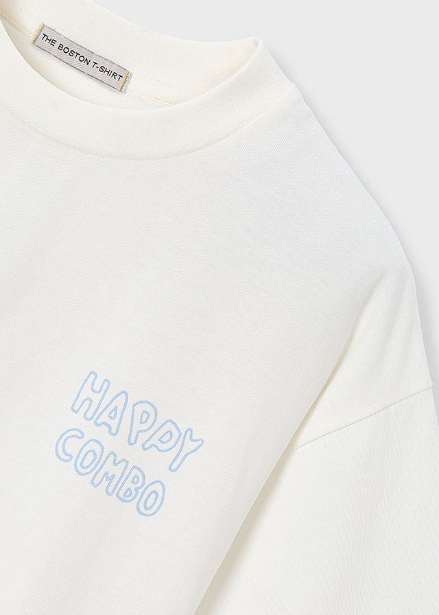 T´shirt "happy combo" - mayoral - boston Kids - SS26-6043