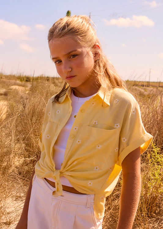 Blusa 2 peças - mayoral - Menina - SS26-6159