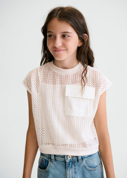 Twin set c/ bolso - mayoral - Menina - SS26-6160