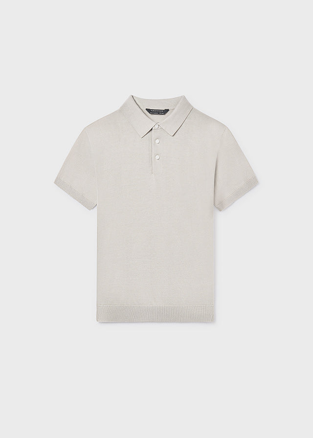 Polo m/curta tricô - mayoral - Menino - SS26-6162