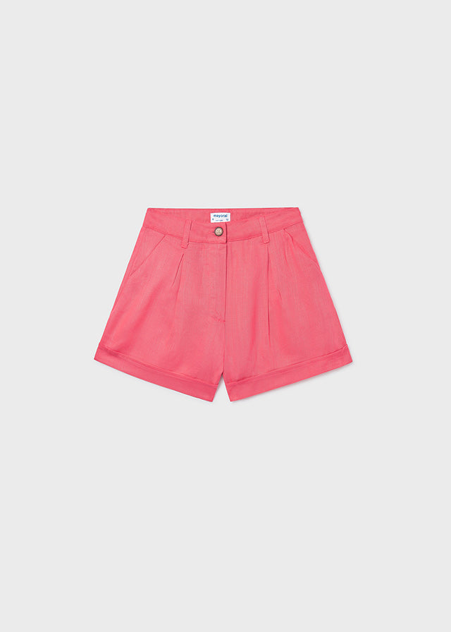 Calções imitação de linho - mayoral - Menina - SS26-6201