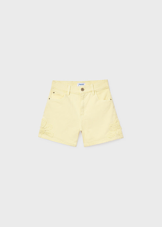 Calção sarja fantasia - mayoral - Menina - SS26-6204
