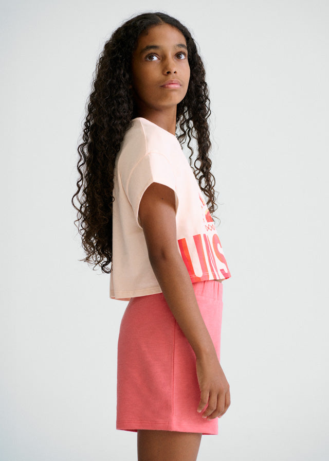 Conj. short gráfica - mayoral - Menina - SS26-6211