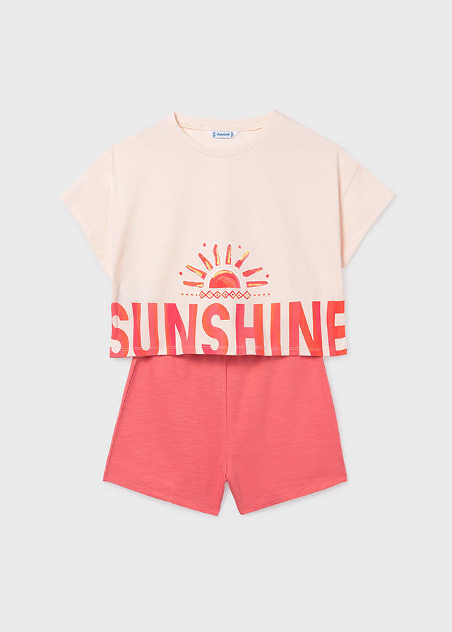 Conj. short gráfica - mayoral - Menina - SS26-6211