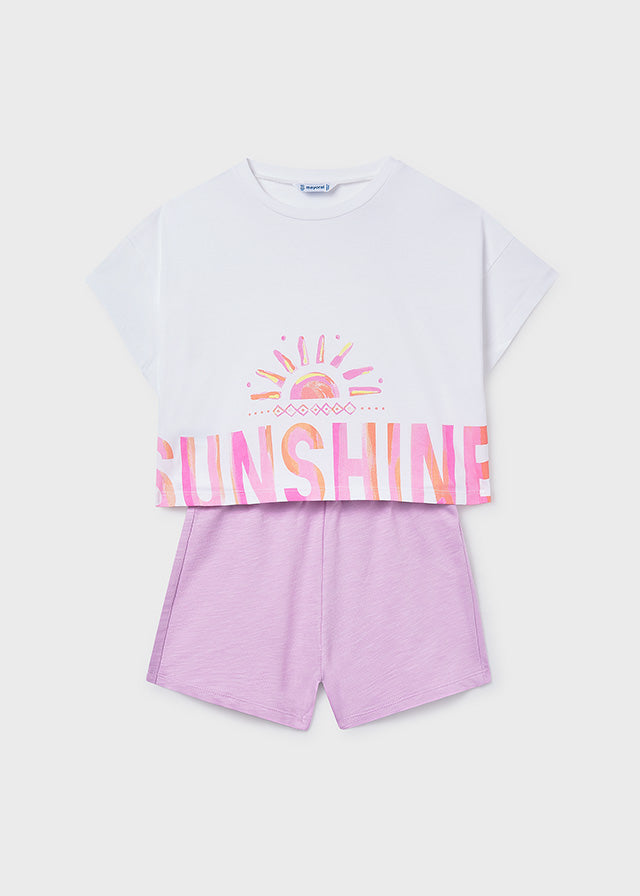 Conj. short gráfica - mayoral - Menina - SS26-6211