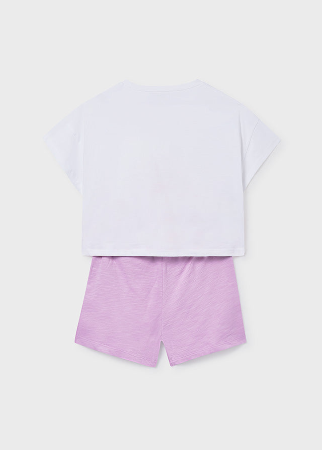Conj. short gráfica - mayoral - Menina - SS26-6211