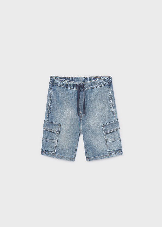 Calção denim - mayoral - Menino - SS26-6218