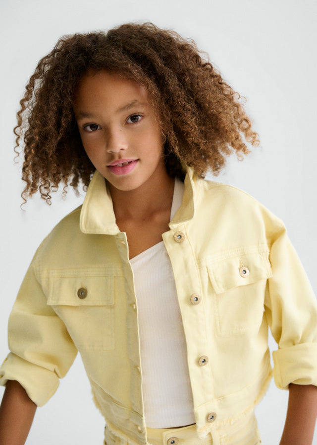 Blusão sarja - mayoral - Menina - SS26-6407