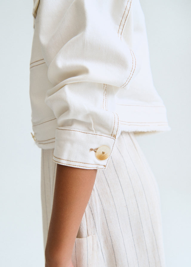Blusão sarja - mayoral - Menina - SS26-6407