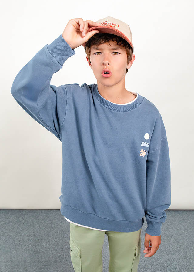 Sweat boston art - mayoral - boston Kids - SS26-6423