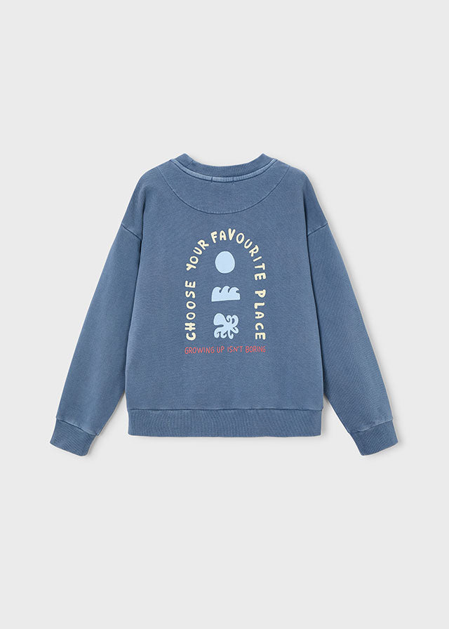 Sweat boston art - mayoral - boston Kids - SS26-6423