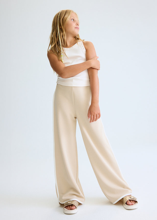 Calça ponto crepe - mayoral - Menina - SS26-6556