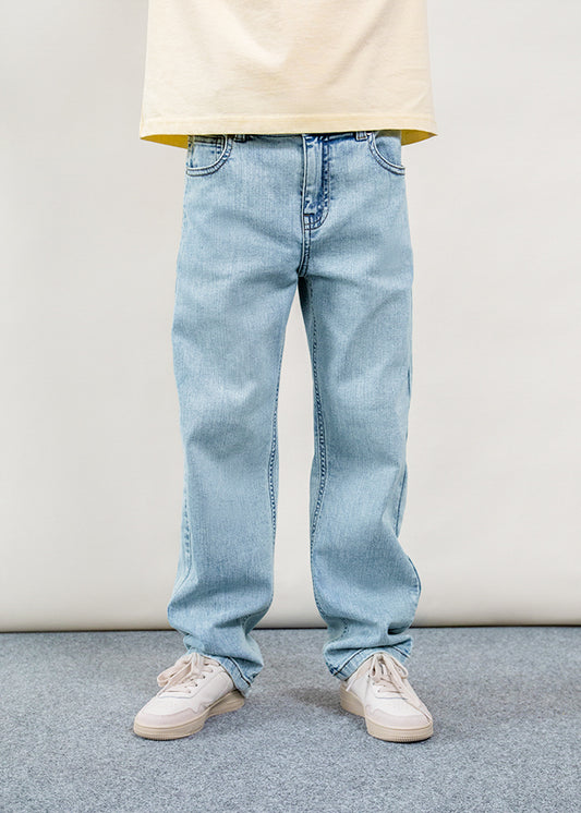Calça jeans wide leg - mayoral - boston Kids - SS26-6575