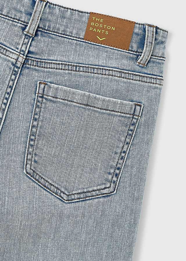 Calça jeans wide leg - mayoral - boston Kids - SS26-6575