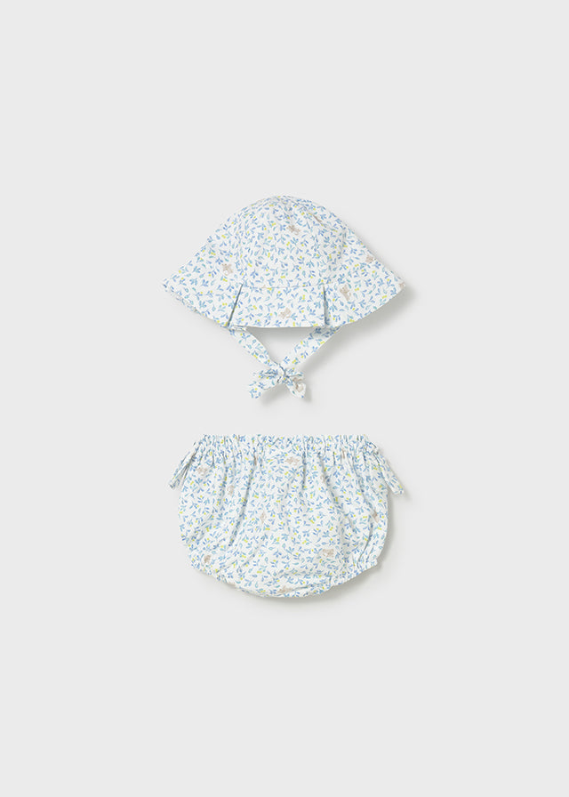 Cuequita e gorro - mayoral - New Born menina - SS26-9004