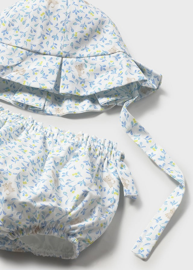 Cuequita e gorro - mayoral - New Born menina - SS26-9004
