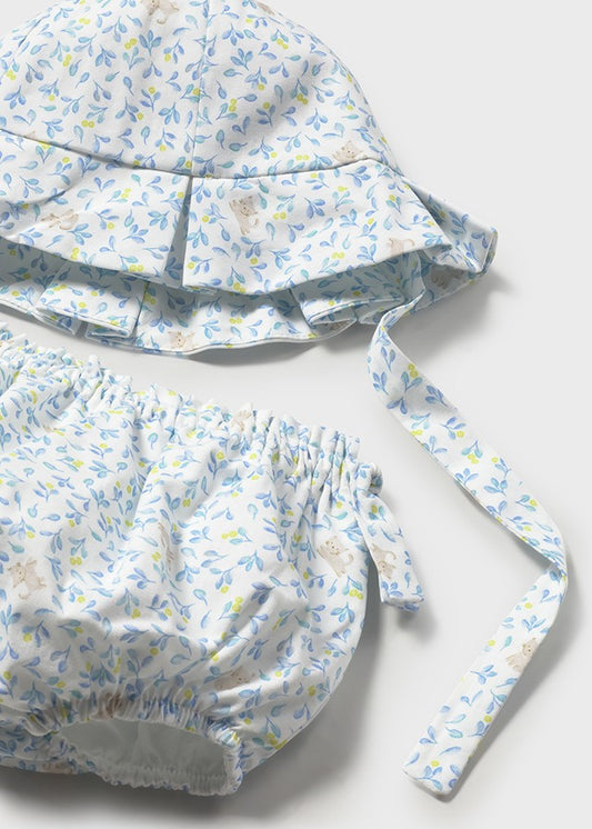 Cuequita e gorro - mayoral - New Born menina - SS26-9004