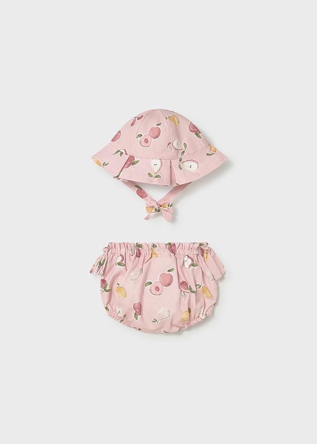 Cuequita e gorro - mayoral - New Born menina - SS26-9004