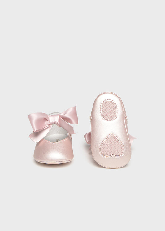 Sapatos cerimónia - mayoral - New Born menina - SS26-9090